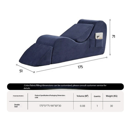 Elegant Corduroy Multi-Purpose Compression Sofa Chair