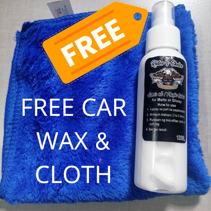 SUV SIZE COVER ,ALUMINIZED FABRIC WITH COTTON INNER, 100%WATERPROOF,SUNPROOF,DUSTPROOF FULL SET COVER W/ FREE CAR WAX