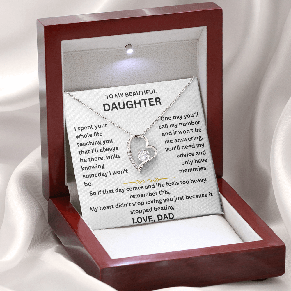 To My Daughter - Some goodbyes happen long before we're ready - Beautiful Gift Set FG00002