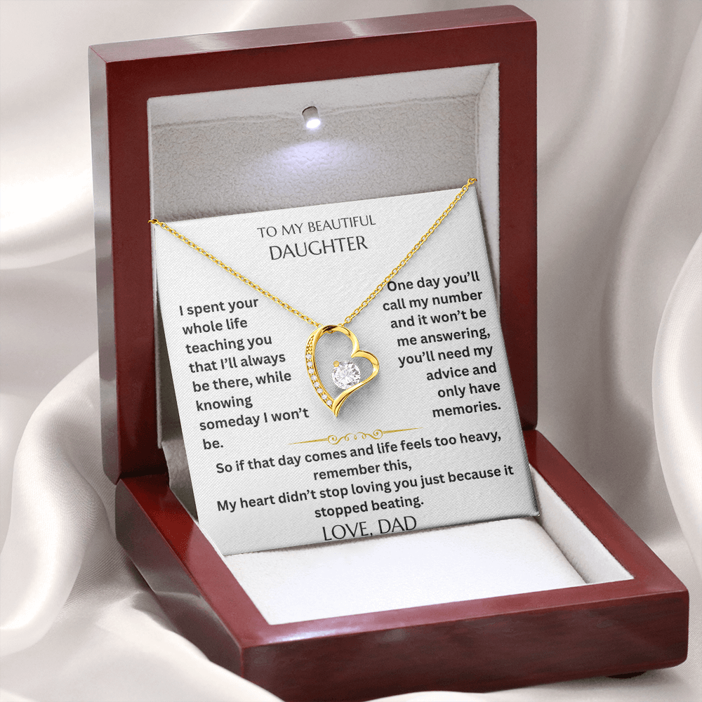 To My Daughter - Some goodbyes happen long before we're ready - Beautiful Gift Set  FG00001