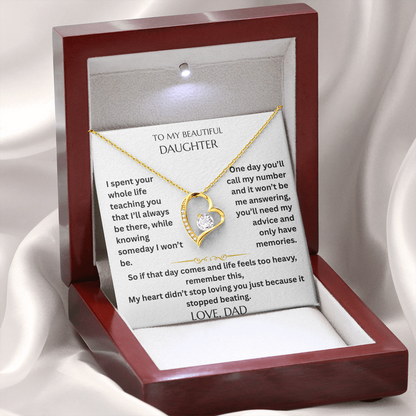 To My Daughter - Some goodbyes happen long before we're ready - Beautiful Gift Set  FG00001