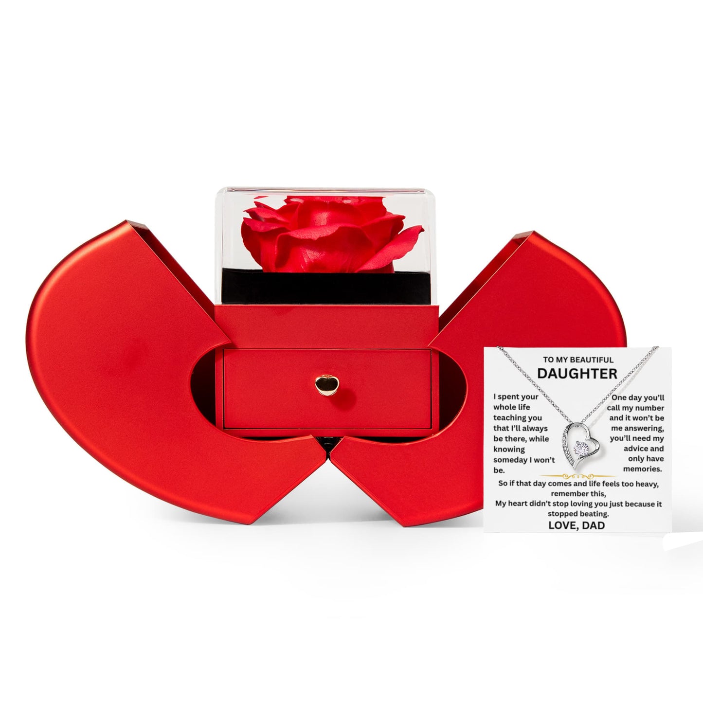 To My Daughter - Some goodbyes happen long before we're ready - Beautiful Gift Set FG00004