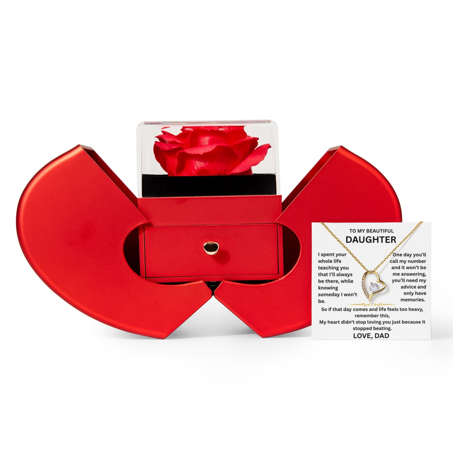 To My Daughter - Some goodbyes happen long before we're ready - Beautiful Gift Set FG00004