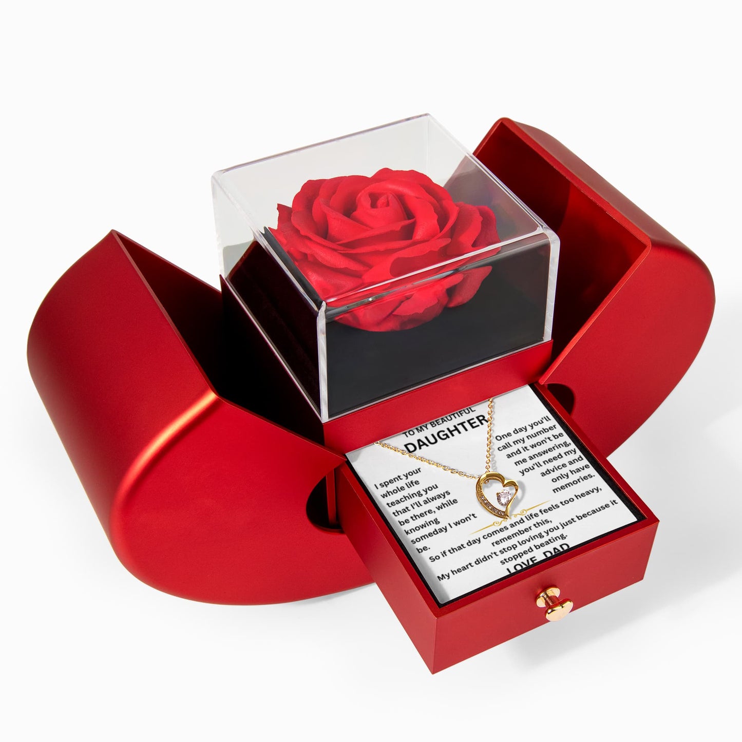 To My Daughter - Some goodbyes happen long before we're ready - Beautiful Gift Set FG00004