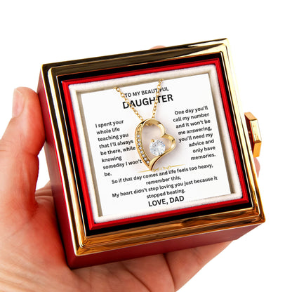 To My Daughter - Some goodbyes happen long before we're ready - Beautiful Gift Set FG00003