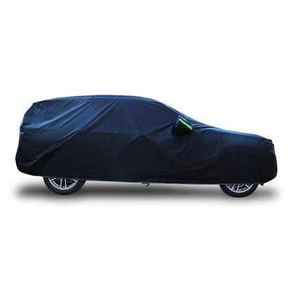 SUV SIZE COVER ,ALUMINIZED FABRIC WITH COTTON INNER, 100%WATERPROOF,SUNPROOF,DUSTPROOF FULL SET COVER W/ FREE CAR WAX