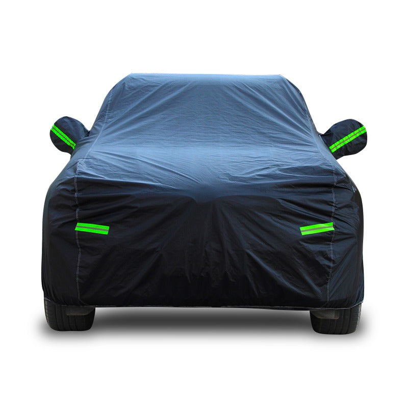(BLACK EDITION)SUV SIZE COVER ,100%WATERPROOF,SUNPROOF,DUSTPROOF FULL SET COVER