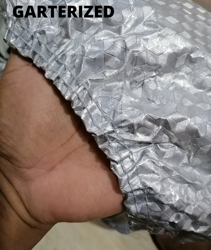 SUV SIZE COVER ,ALUMINIZED FABRIC WITH COTTON INNER, 100%WATERPROOF,SUNPROOF,DUSTPROOF FULL SET COVER W/ FREE CAR WAX