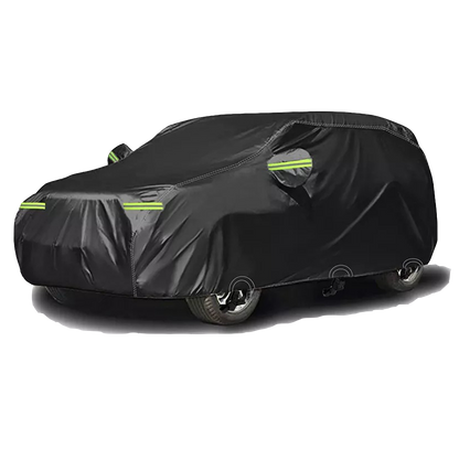 (BLACK EDITION)SUV SIZE COVER ,100%WATERPROOF,SUNPROOF,DUSTPROOF FULL SET COVER